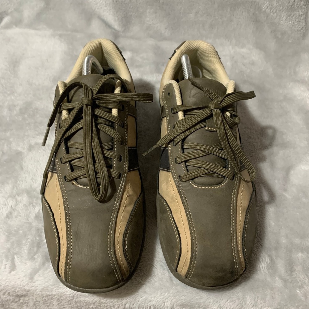 Denali Men's 9.5 W Olive Tan Casual Athletic Sneakers Lifestyle Shoes